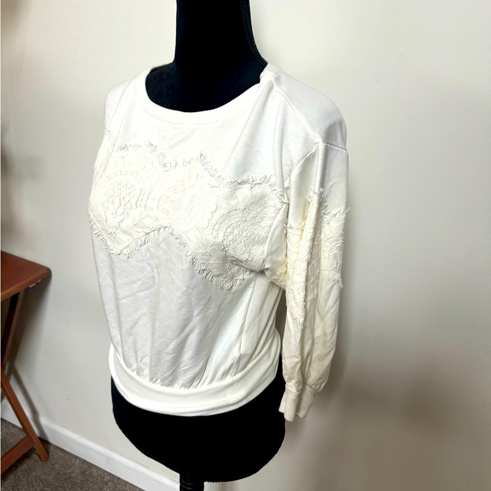 White sweater